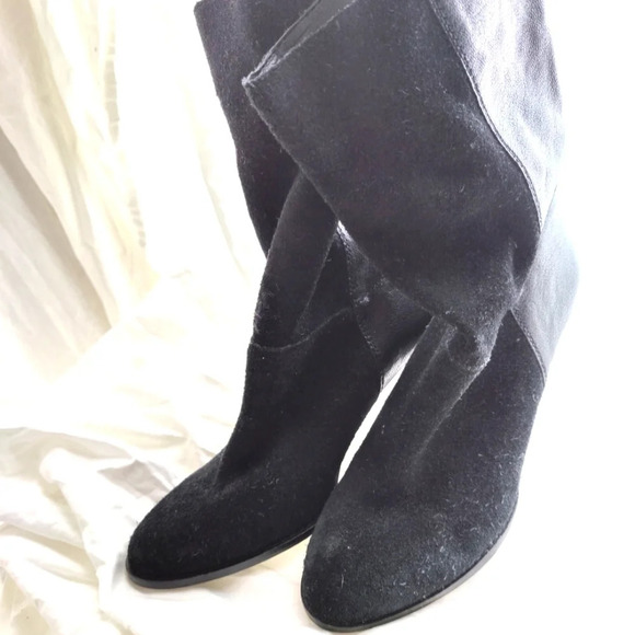 Saks Fifth Avenue Black Label Shoes - Saks Rugged Black Boots